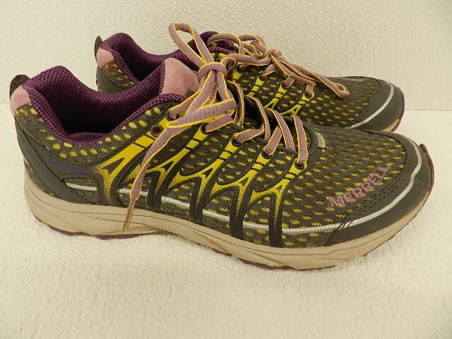 Scarpe da trekking Merrell J48820 donna US 7 grigio viola trail running