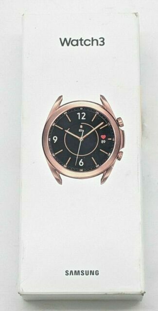 Samsung Galaxy Watch3 41mm Stainless Steel Case Only Smartwatch Bluetooth Mystic Bronze Sm R850nzddxar For Sale Online Ebay