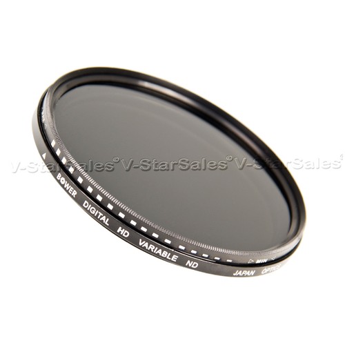 Bower 58mm Variable Neutral Density Fader NDX Filter ND2 to ND1000 FN58 - Picture 3 of 3