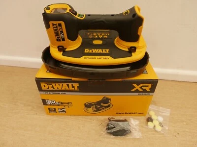 DeWalt dce590n dce590 18v xr grabo suction lifting tool bare unit + storage bag