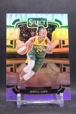Jewell Loyd #6 2024 Panini Select WNBA Silver Prizms Seattle Storm