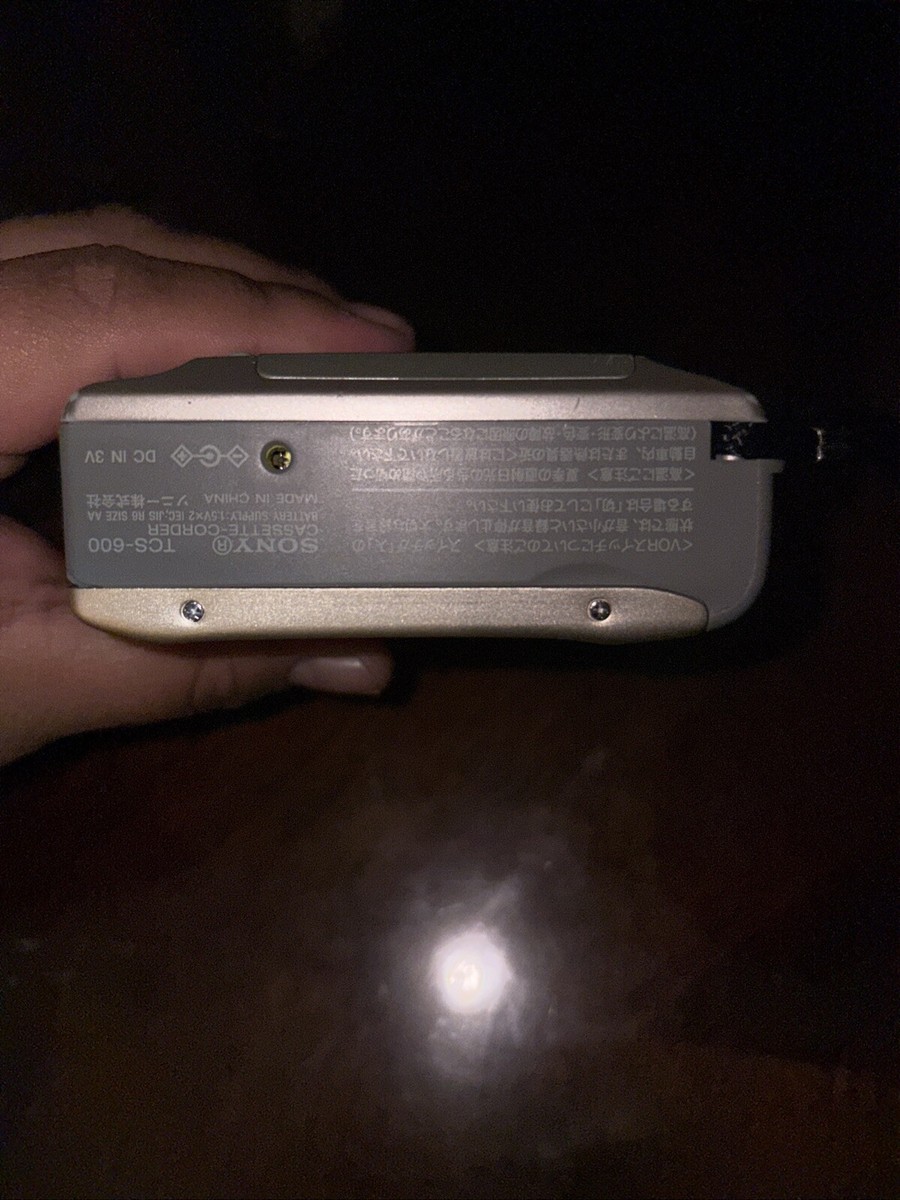Sony TCS-600 Cassette Recorder Japan Used | eBay