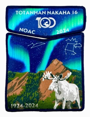 #ad #ad OA TOTANHAN NAKAHA 16 BSA NORTHERN STAR LIGHTS MN FLAP 2024 NOAC 2 PATCH MOOSE $54.99