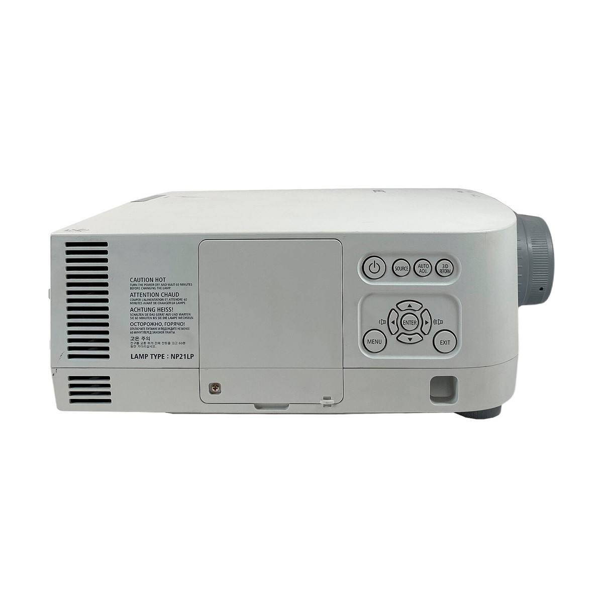 NEC プロジェクター PA550W NEC PA550W 3LCD Projector 5500 Lumens Professional Large Venue