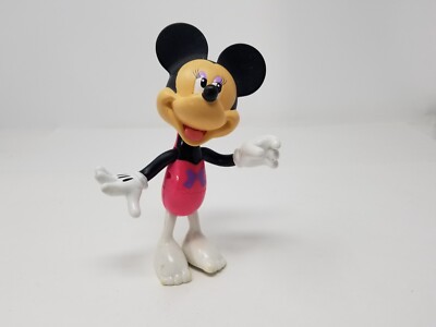 Minnie Mouse 2012 Mattel Replacement Figure W/ Red Swimsuit Bow-Tique