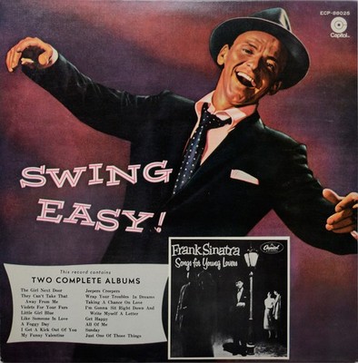 FRANK SINATRA - SWING EASY & SONGS FOR YOUNG LOVERS, Original Capitol JAPAN LP