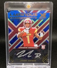 Jahan Dotson 2022 Panini XR Luminous Endorsements Rookie Auto RC /49 Blue 🔥🔥