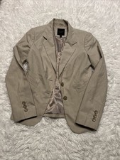 Women  s The Limited Tan Two Button Blazer Size 2