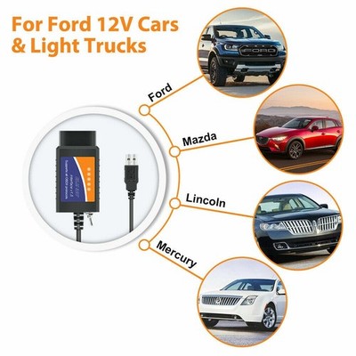 ForScan OBD2 Code Reader USB modifizierter versteckte Funktions programmierung