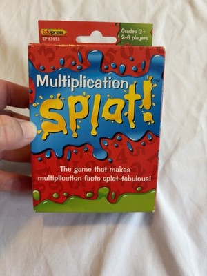 Teacher Created Resources Edupress Math Splat Game: Multiplication (EP63953)