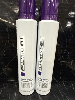2x Paul Mitchell   Extra-Body Sculpting Foam /Mousse 6.7 oz (USA made) - NEW