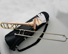 Detached Bell Tenor Trombone in Bb/F, Rose Copper Bore 0.547" with Case