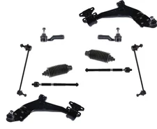 Front Lower Control Arms Ball Joints Tie Rods Links Fits 13-2019 Ford Escape