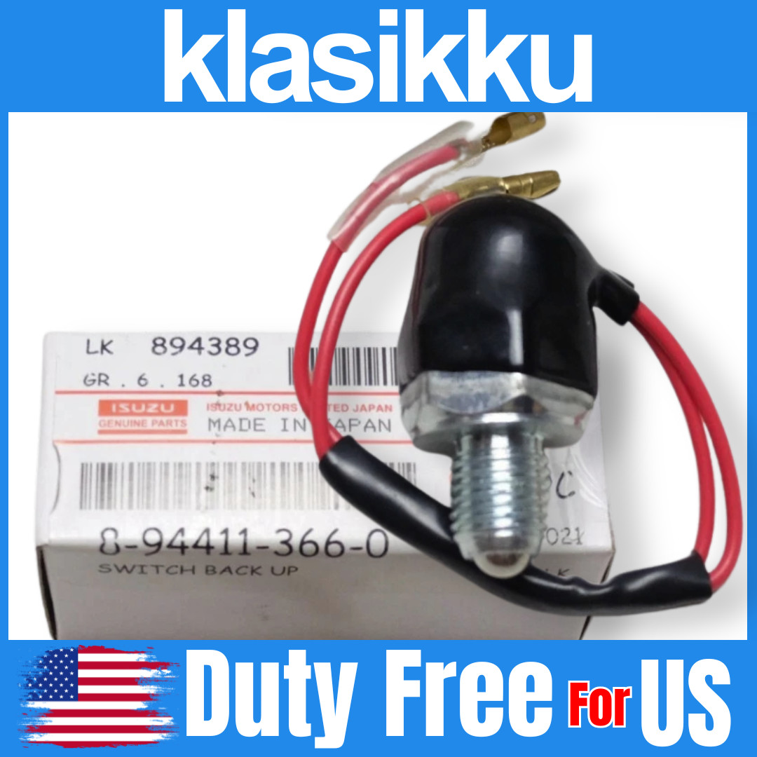 Genuine Isuzu Trooper Reverse Light Switch 8-94411-366-0 | eBay
