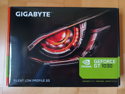 Gigabyte GeForce GT1030 GV-N1030SL-2GL Low Profile , PCI-E3.0x4 2GB GDDR5/64Bit