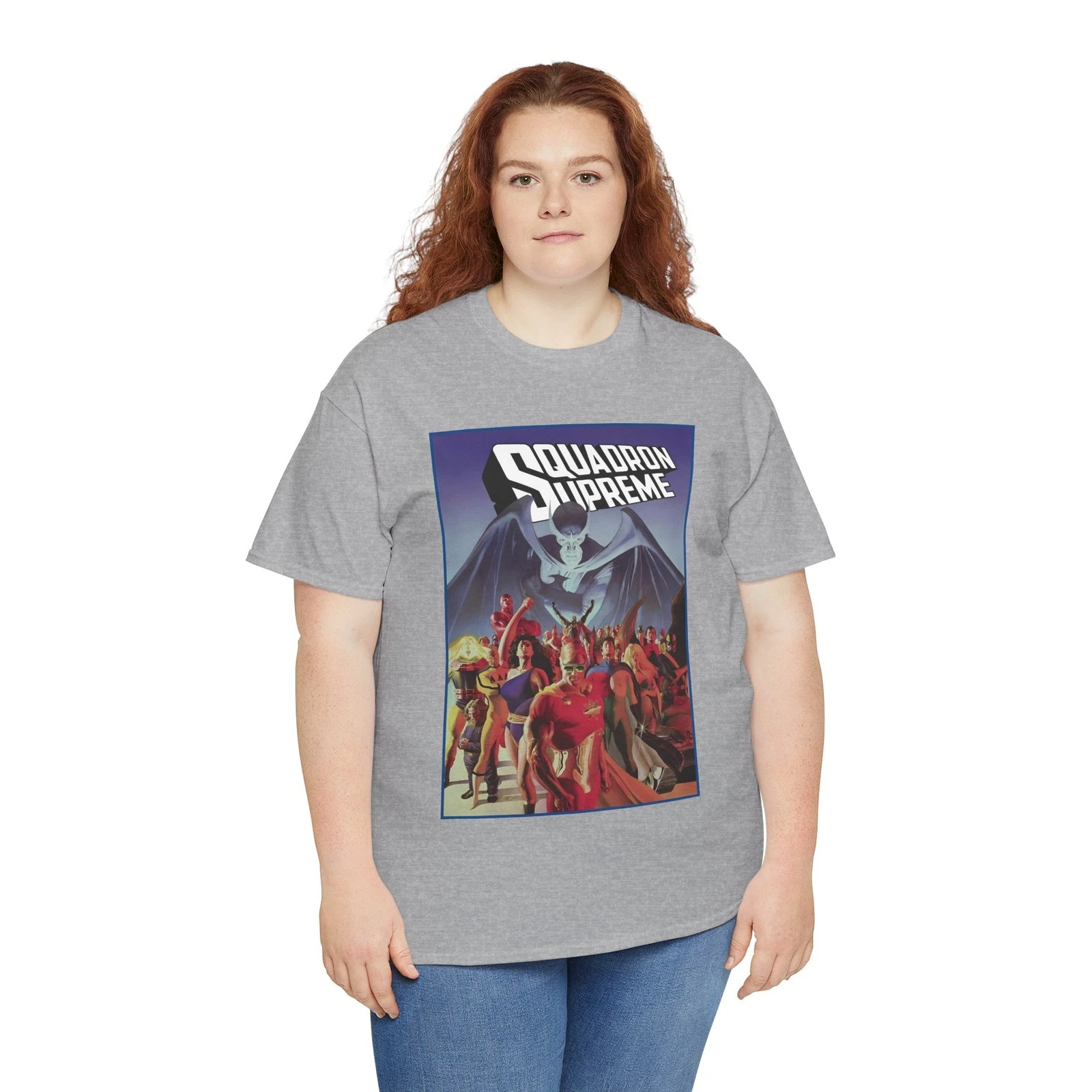 Squadron Supreme T-Shirt - Alex Ross Art - Marvel Comics - Hyperion, Nighthawk