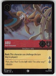 Abu - Bold Helmsman 114/204 Azurite Sea Cold Foil
