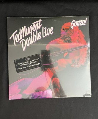 HYPE STKR Ted Nugent Double Live Gonzo! 1978 Epic Records KE2-35069 2xLP Sealed