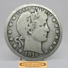 1916-D Barber Silver Quarter - #C59260NQ
