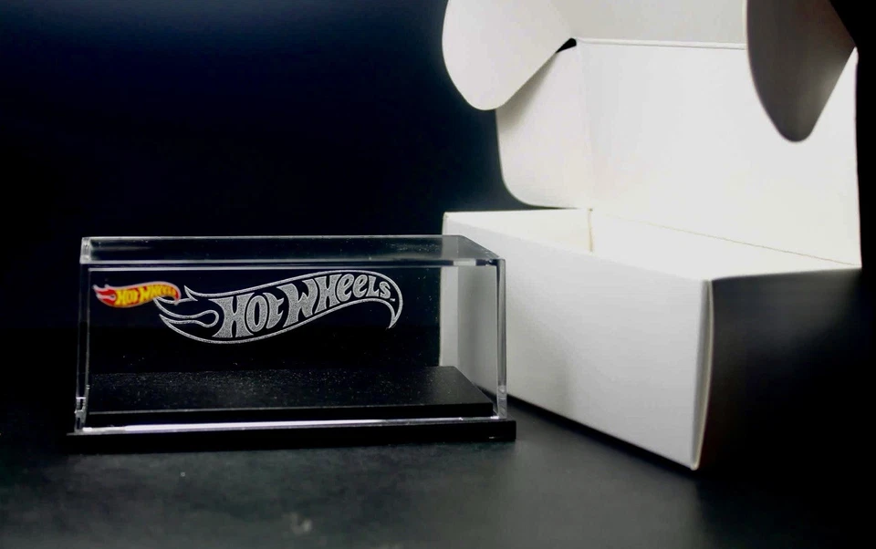 Acrylic Display Case Diecast Car Engrave Hot Wheels With High Quality Sticker - Image 4 of 4
