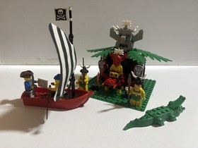 Lego 6262 Pirate / Islanders, King Kahuka's Throne, With Box & Instructions 100%
