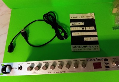 Tech 21 Sansamp PSA 1.1 Guitar Preamp Rack Mount Processor | eBay
