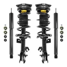Front Complete Strut Assemblies & Rear Shocks for 2007-2012 Nissan Versa