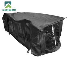 Soft Top Replacement Tinted Windows Black For Jeep Wrangler Tj 1997-2006 Soft Top Replacement Tinted Windows Black For Jeep Wrangler Tj 1997-2006