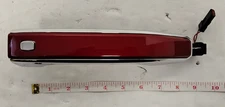 OEM EXTERIOR RED CHROME DOOR HANDLE LOCK BUTTON / 2019-2024 GMC YUKON