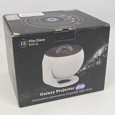 Galaxy Star Projector Pro Planetarium 12 Film Discs for Bedroom Kids Night Light