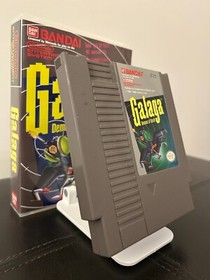 Galaga: Demons of Death (Nintendo NES, 1988) con custodia gioco personalizzata!