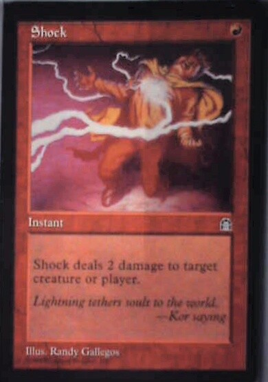Shock - Stronghold: #98, Magic: The Gathering Lp R99