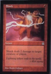 Shock 98/143 Stronghold Magic: The Gathering