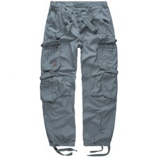 Surplus Airborne Vintage Mens Trousers Combat Workwear Military Cargo Pants Gray