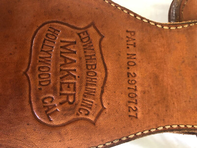 Vintage Collectible 1961 Edward Bohlin Holster | eBay
