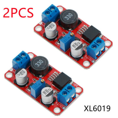 2X DC-DC Step Up Boost Spannungsregler Aufwärtswandler XL6019 3V-35V bis 5-40V