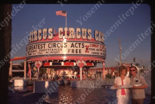 sl82 Original slide 1976 Las Vegas Circus Circus 518a - Picture 1 of 1