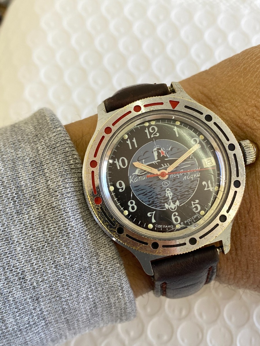 Vintage Russian Vostok Amphibia Automatic Divers Watch Russian 