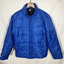 Reebok Puffer Coat XL 18-20 Youth Reebok Blue Full Zip