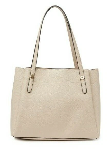 Nanette Lepore Asahi Triple Section Shoulder Bag Tote Shopper