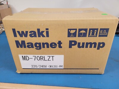 Iwaki Magnet pump, model MD-70RLZT, 220/240V, New in box