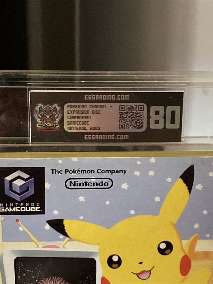 Pokemon Channel Expansion Pack Nintendo GameCube Japanese Graded