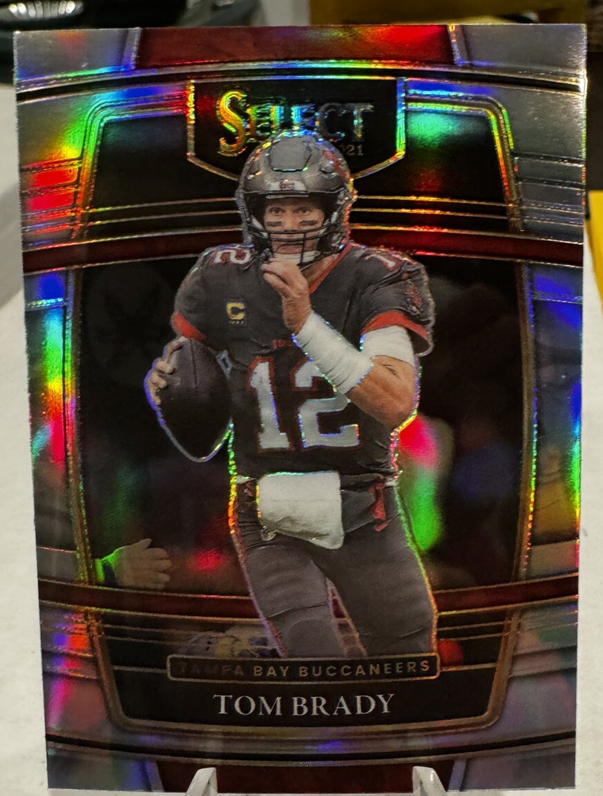2021 Panini Select Tom Brady Silver Prizm Concourse Level Buccaneers🔥🐐