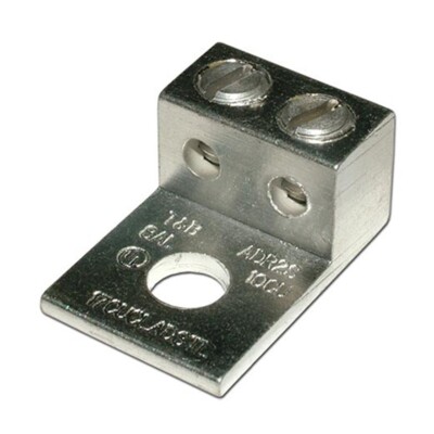 Belden ADR2S Dish Approved Aluminum Dual Ground Lug