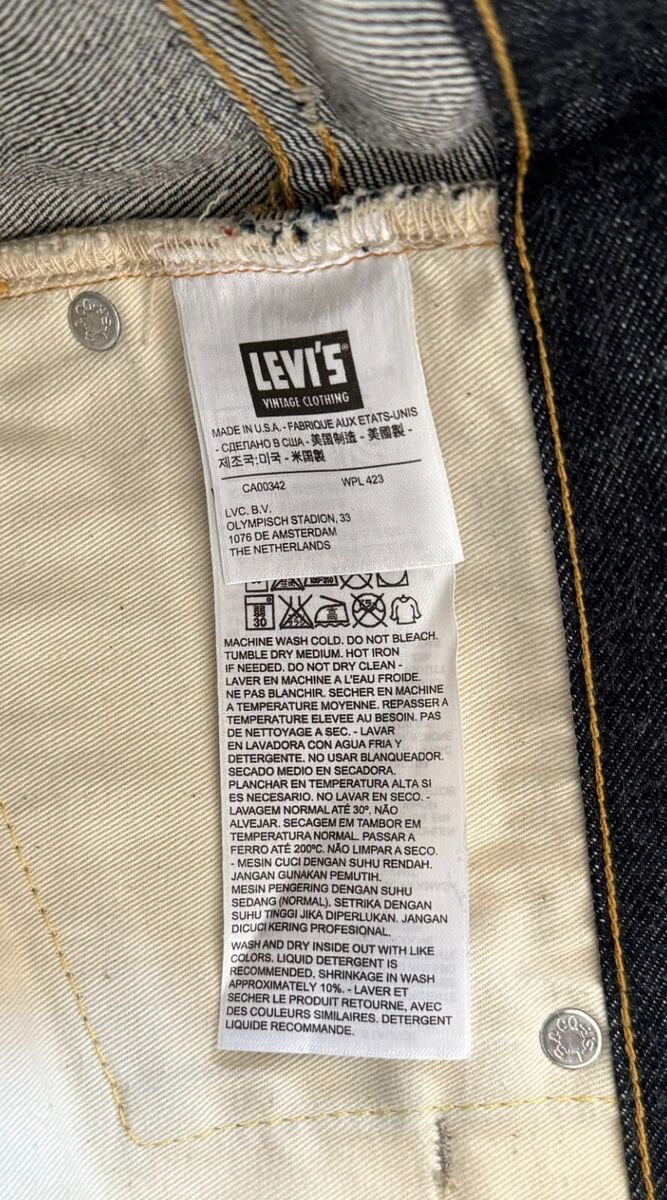 🇺🇸 LVC Levis Vintage Clothing 501Z XX 1954 Selvedge Denim 🇺🇸 LVC Levis Vintage Clothing 501Z XX 1954 Selvedge Denim