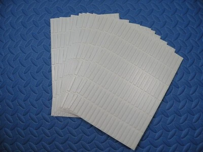 (x10) Sensormatic Label Ultramax 58khz Security Strip Tags (1080TGS) - White/B