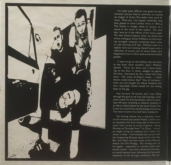 Green Day BBC Sessions 2xLP, Comp, Cle 2021 Punk, Pop Punk