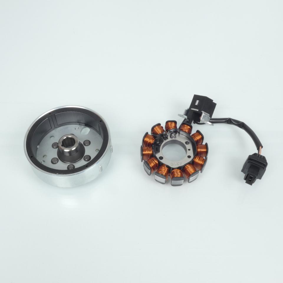 Stator + Rotor Allumage 12 Pôles Pour Piaggio Fly Zip Vespa LX Liberty 50 4T AC - Neuf