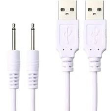 2.5mm Charger 2.5mm To Usb 2.5 Mm Dc | Charging Cable 2pack 3.3ft Replacement Dc