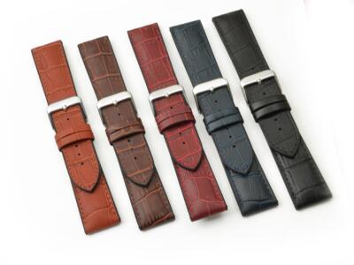 PREMIUM WATCHSTRAP PROTECTMANCE ITALIAN LEATHER & RUBBER  20 , 22 MM us